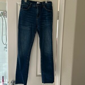 Oliver Logan Crosby High Rise Straight Leg Jeans